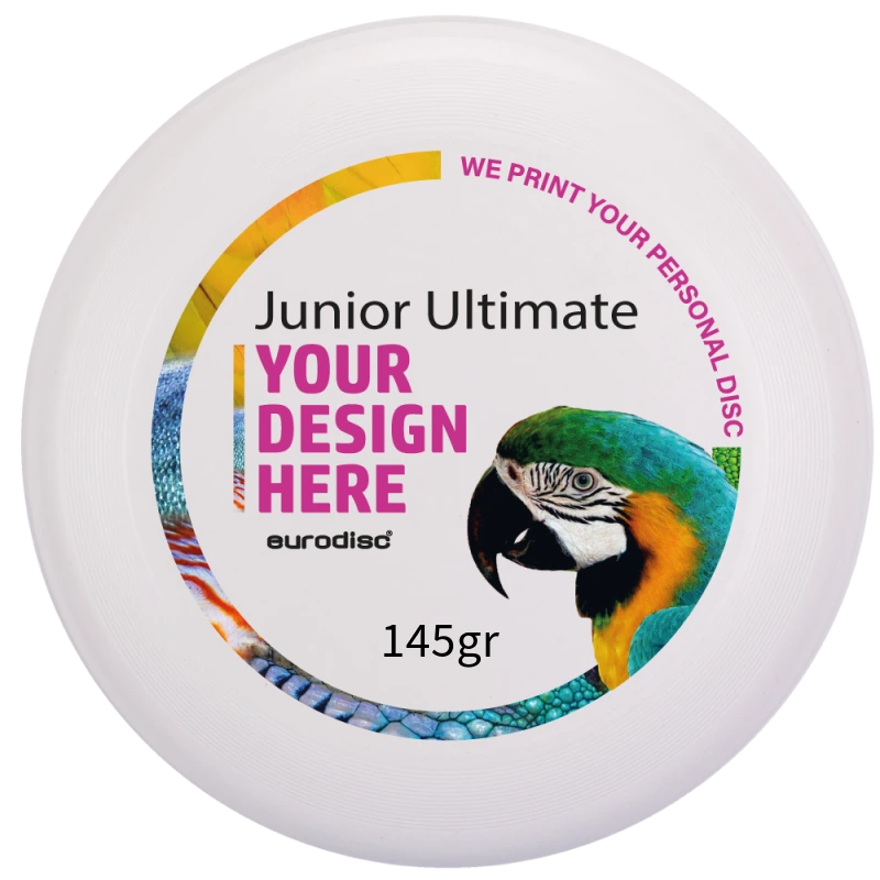 Individuelle eurodisc® 145g Junior Ultimate in verschiedenen Farben / WEISS